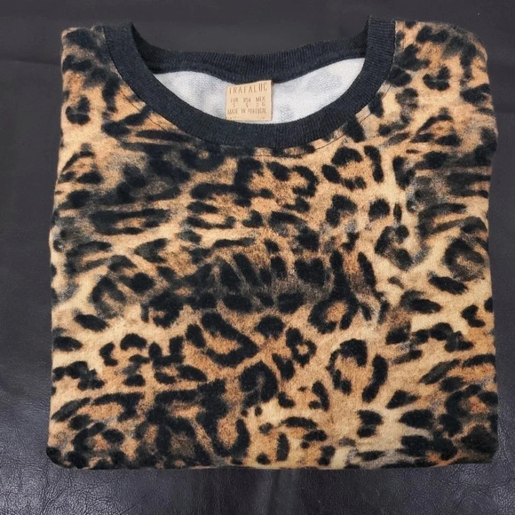 Zara Trafaluc Animal print crewneck S - Picture 9 of 9